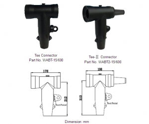 600A Deadbreak T-Verbinder
